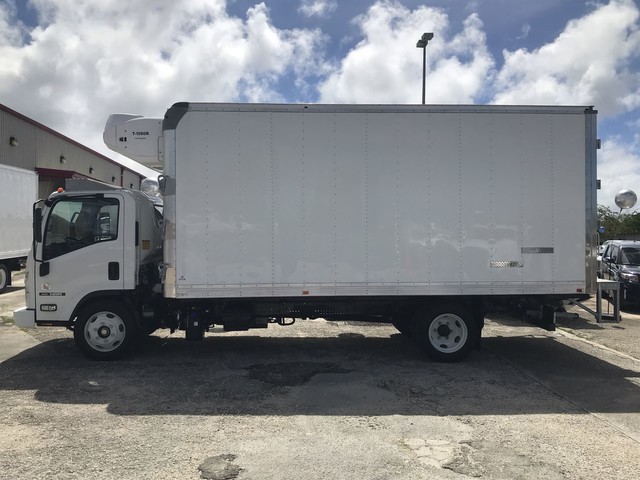 New 2019 ISUZU NRR Regular Cab 18 FT Reefer Truck, 176