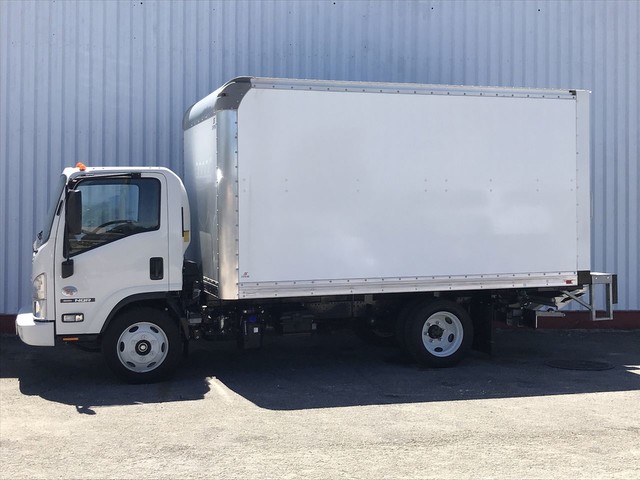 New 2019 ISUZU NQR 14 Ft Box Truck w/Lift CAB/CHASSIS in Guam #19U003